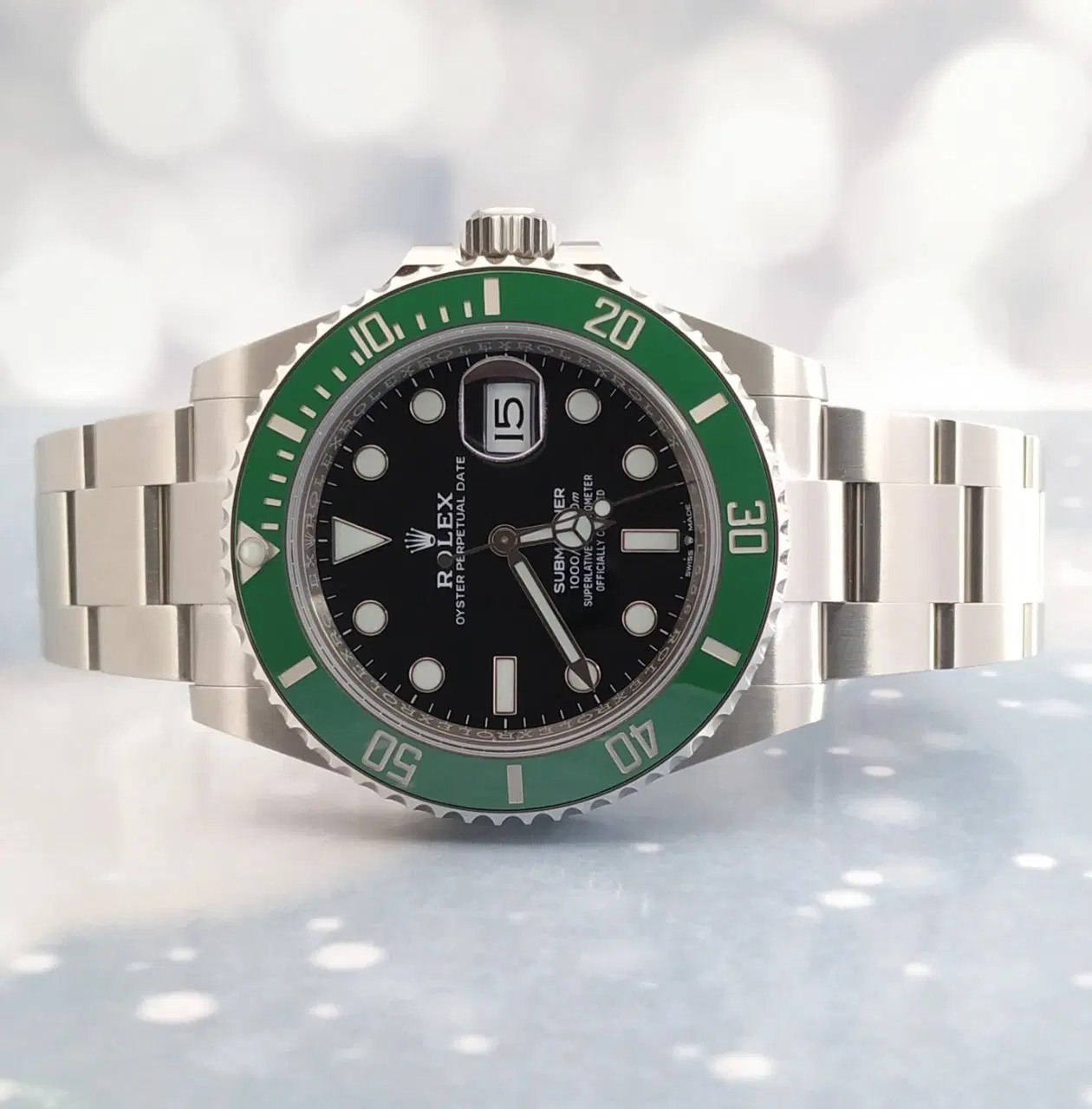Rolex Submariner Date Full Set 41MM Kermit aka Starbucks