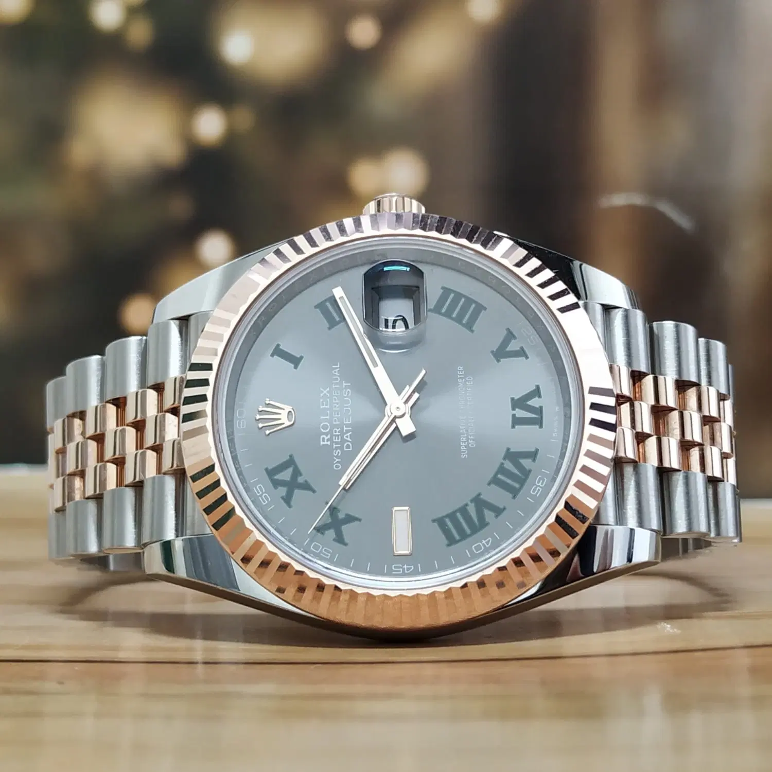 Rolex Datejust Wimbledon 41mm Automatic Full Set