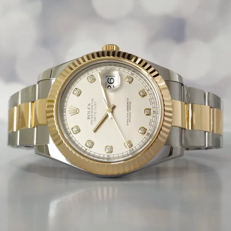 Rolex Datejust II 41MM Steel gold Automatic Watch-Hover-Image