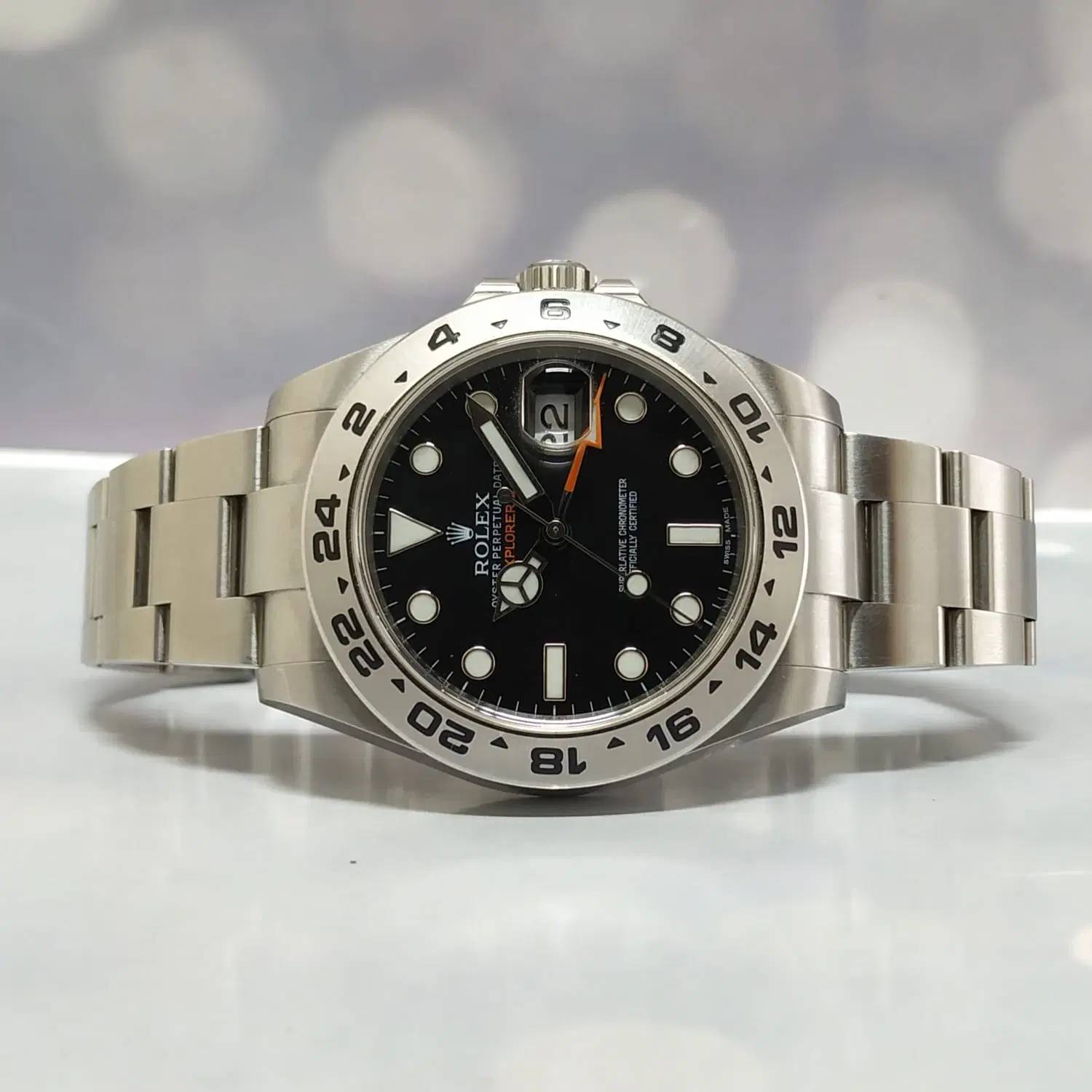 Rolex Explorer II 42 MM Steel Automatic Watch