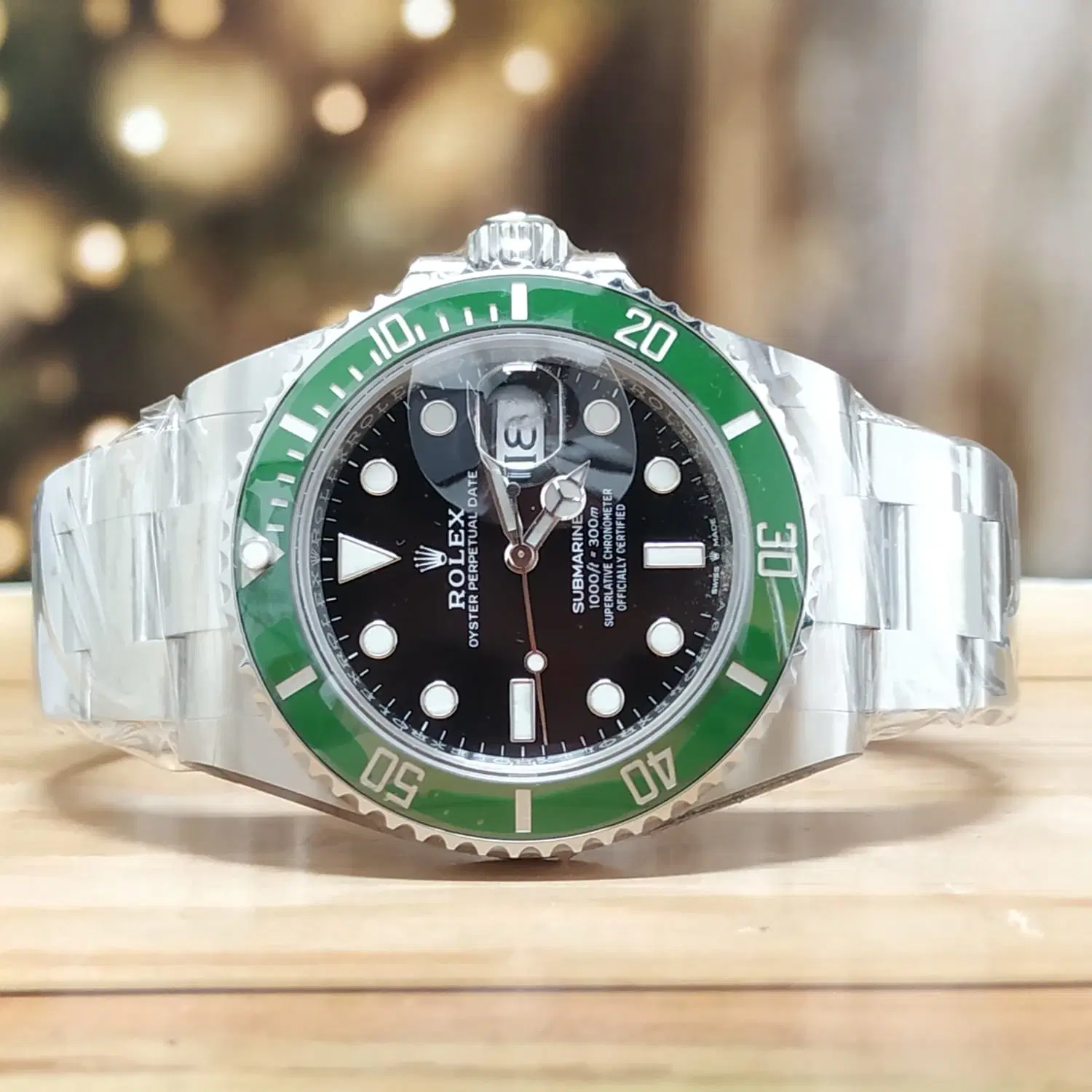Rolex Submariner Date Oyster 41 MM Black Dial Full Set