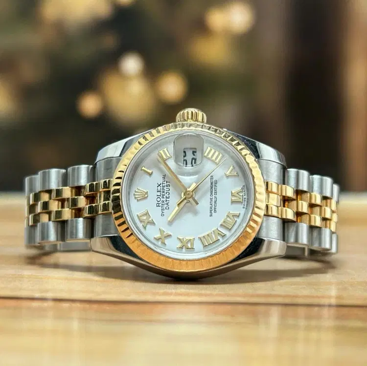 Rolex Datejust 26 White Dial Ladies Automatic-Hover-Image