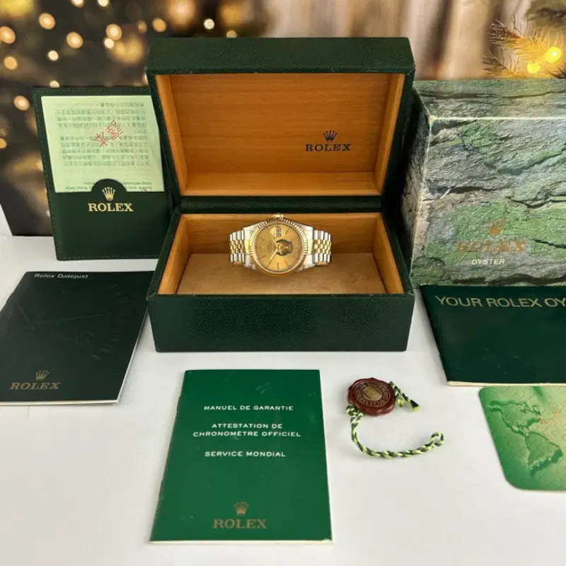 Rolex Datejust 36MM UAE armed forced logo Dial Full Set