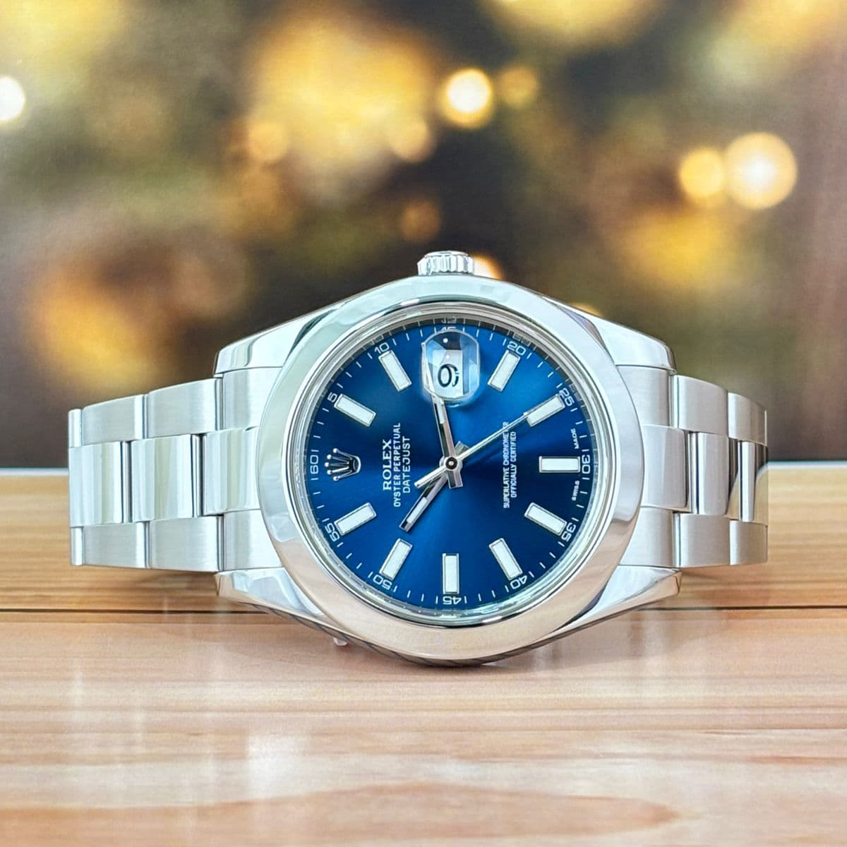 Rolex Datejust II 41MM Blue Dial Steel Automatic Watch