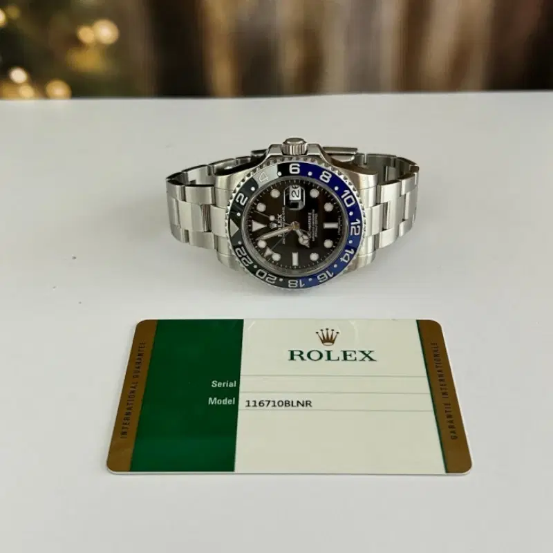 Rolex Batman GMT-Master II 40MM Steel Automatic