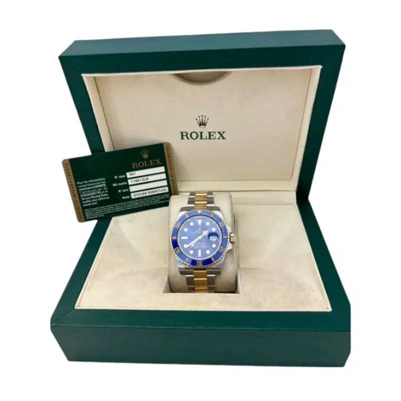 Rolex Submariner Date Steel and Gold Blue Dial Automatic