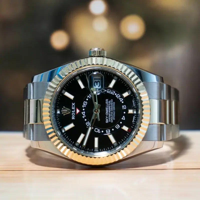 Rolex Sky Dweller 42MM Steel & Gold Automatic