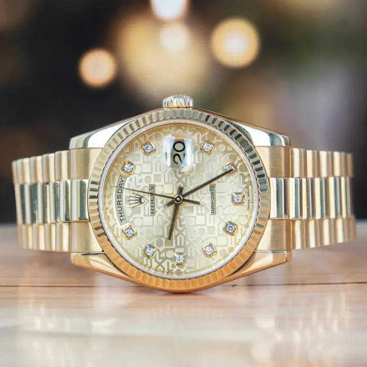Rolex Day-Date 36 MM Yellow Gold Automatic-Hover-Image