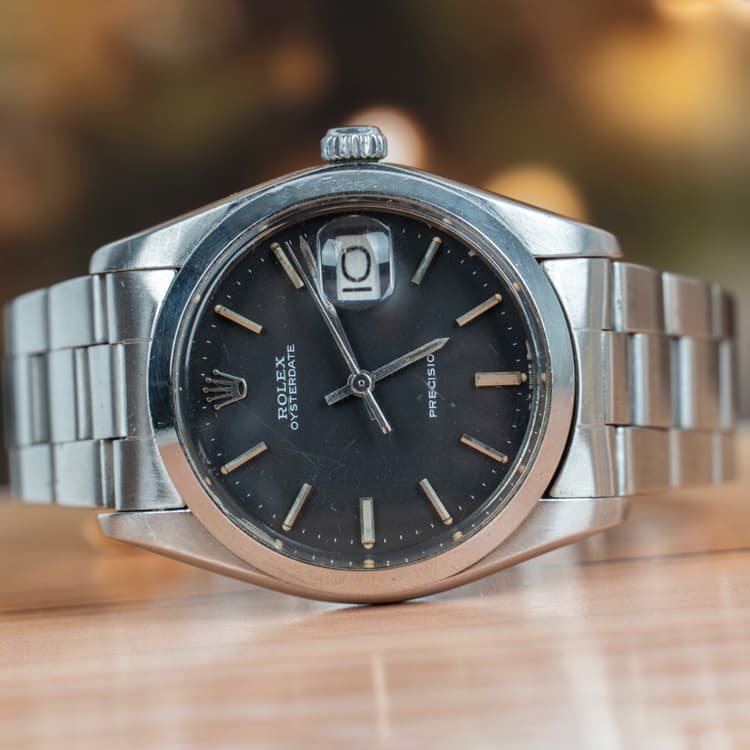 Rolex Oysterdate Precision Steel Manual Winding-Hover-Image