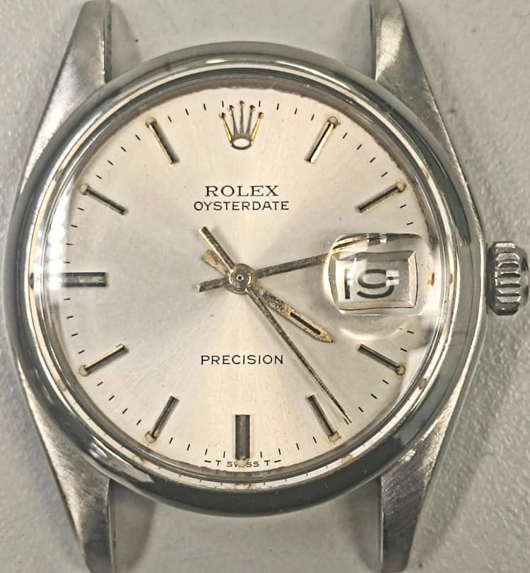 Rolex Oysterdate Precision Steel Manual Winding-Hover-Image