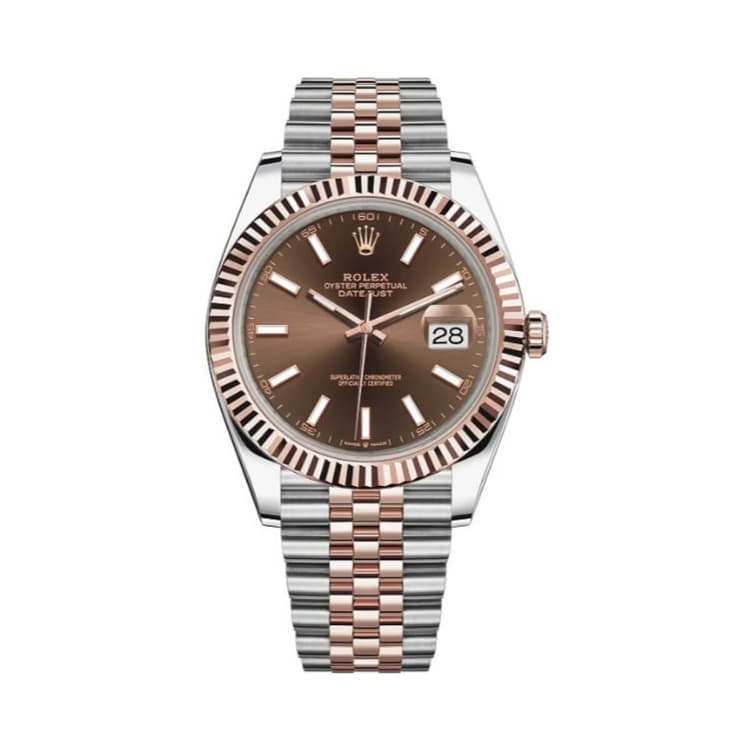 Rolex Datejust 41 MM Oystersteel Diamond Dial Automatic-Hover-Image