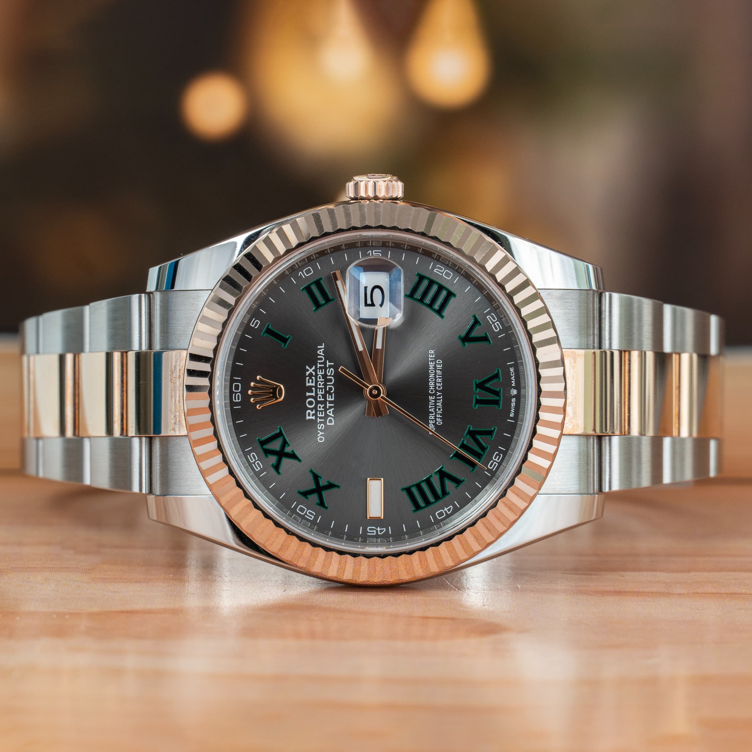 Rolex Datejust 41 MM Oyestersteel & Ever Rose Gold Automatic