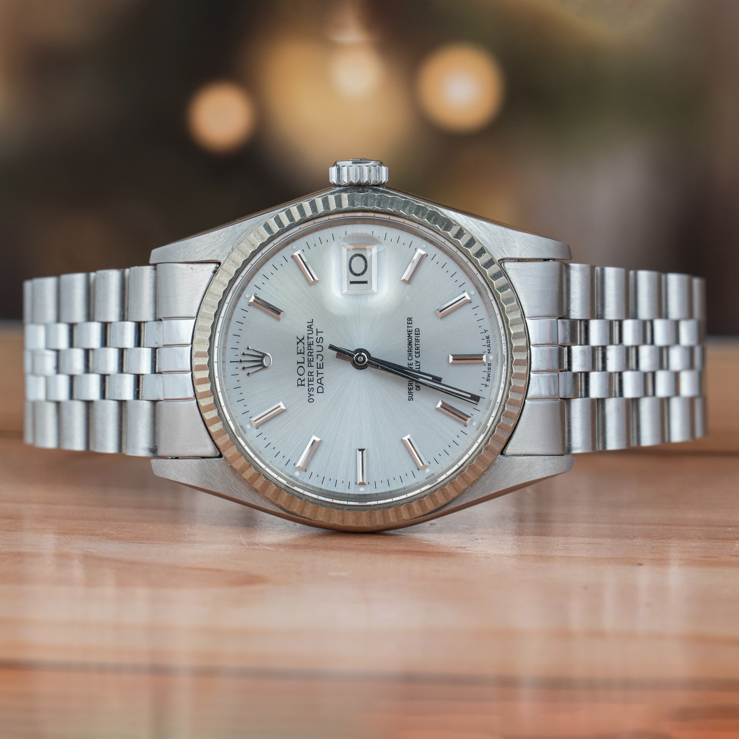 Rolex Datejust 36 MM Steel Silver Dial Automatic