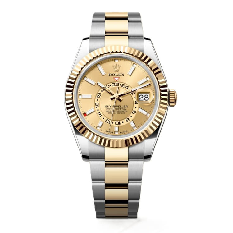 Rolex Sky Dweller 42 MM Oystersteel and Yellow Gold Automatic-Hover-Image