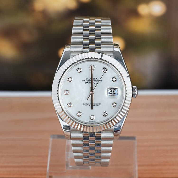 Rolex Datejust 41 MM MOP Dial Steel Automatic-Hover-Image