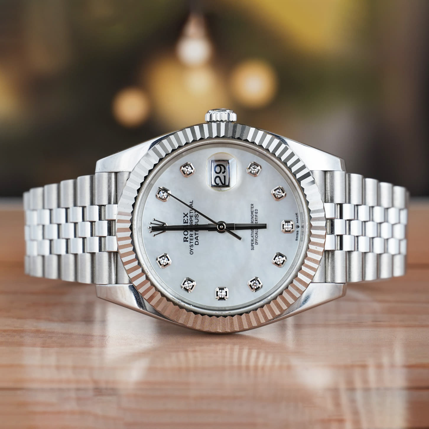 Rolex Datejust 41 MM MOP Dial Steel Automatic