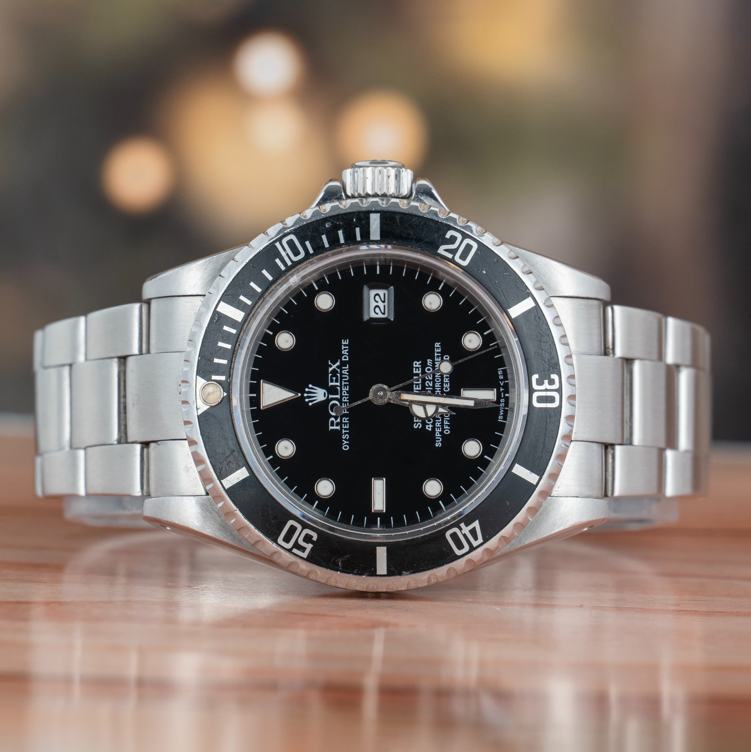 Rolex Sea-Dweller 4000 40 MM Black Dial Steel Automatic Watch