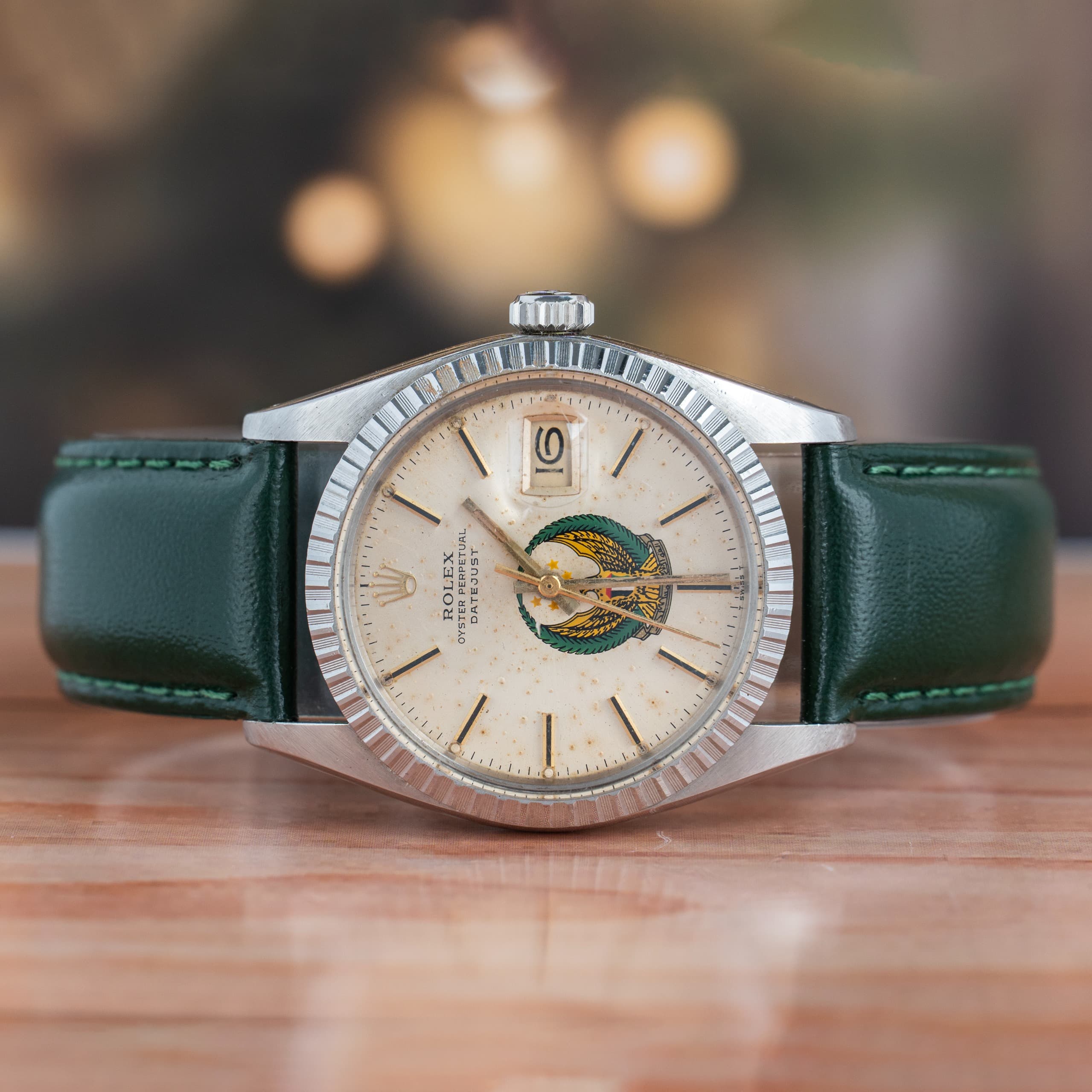 Rolex Datejust UAE Armed Forces 36 MM Silver Dial Steel Automatic Watch Ref. No 16030