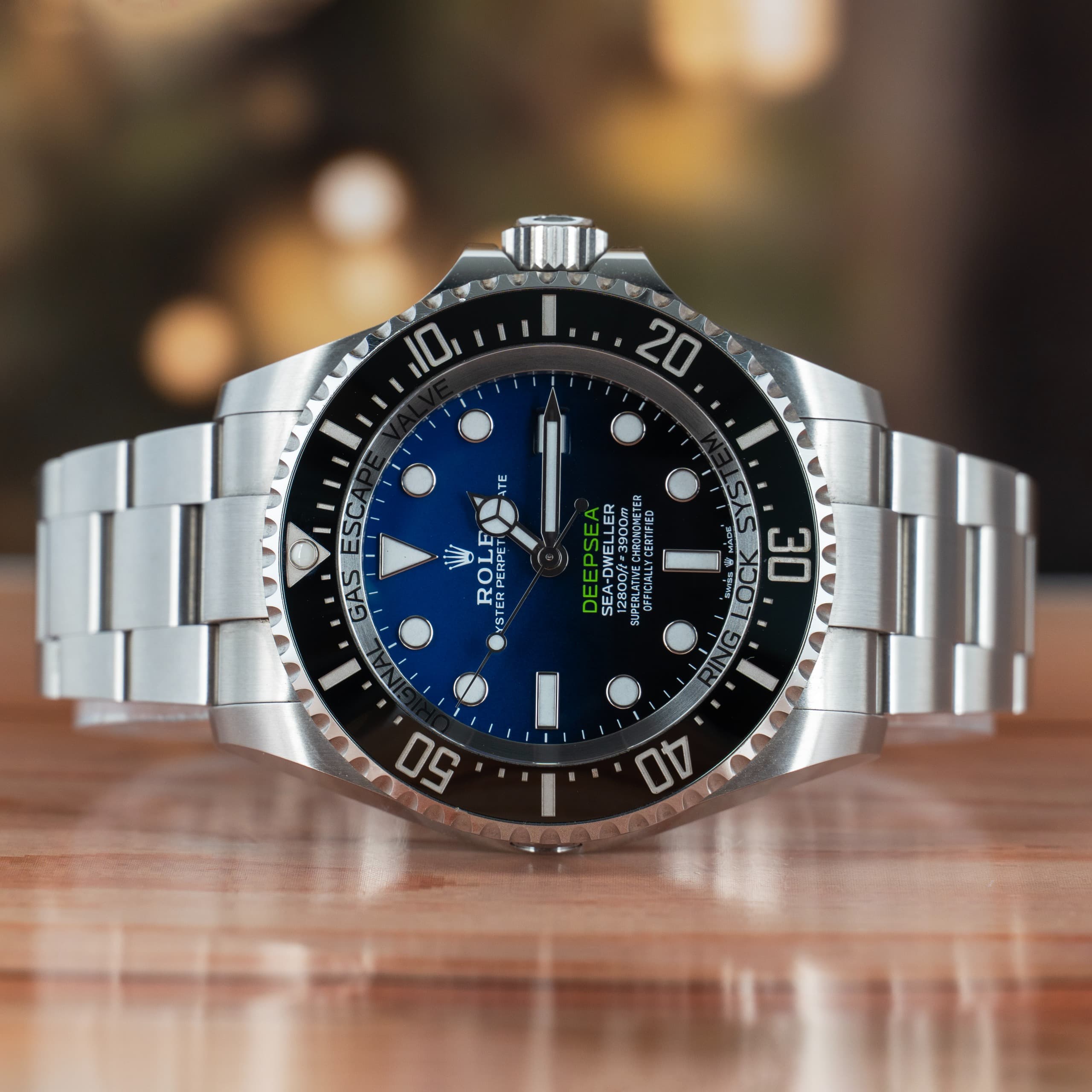 Rolex Sea-Dweller Deepsea 44 MM Blue & Black Gradient Dial Steel Automatic Watch Ref. No 126660