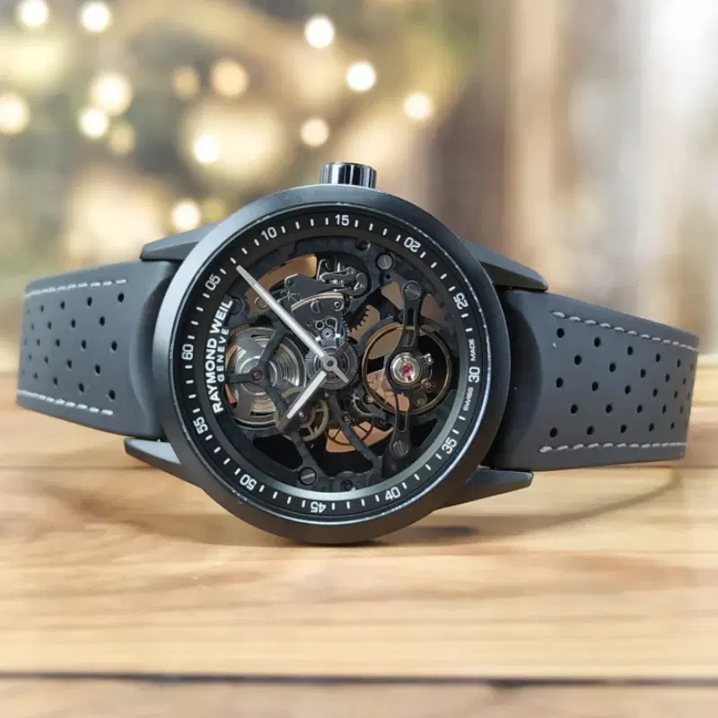 Raymond Weil Freelancer Skeleton Automatic 42MM Complete Set