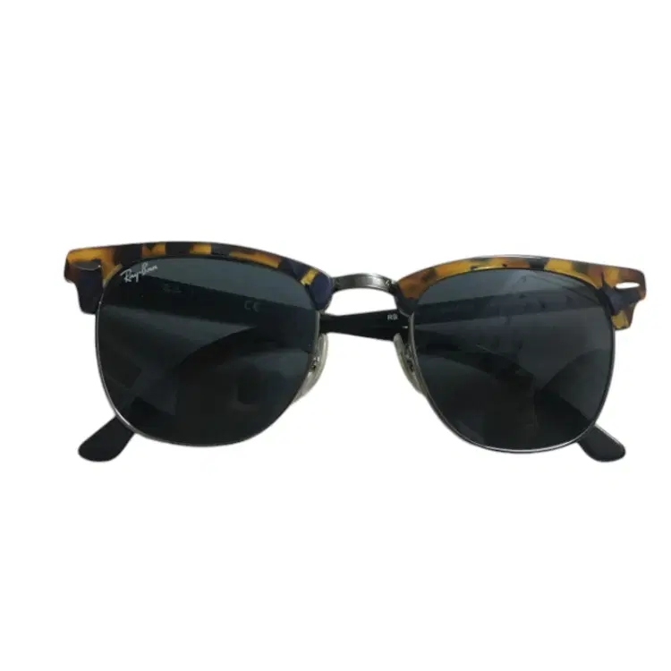 Ray-Ban Women's 'clubmaster Classic' Tortoiseshell Acetate Browline Sunglasses-Hover-Image