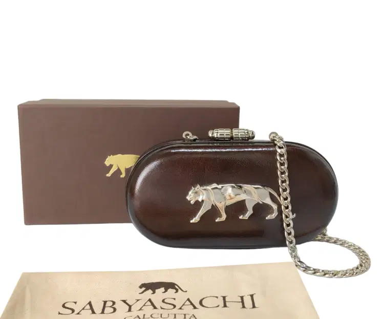 Sabyasachi Royal Bengal Chain Clutch-Hover-Image