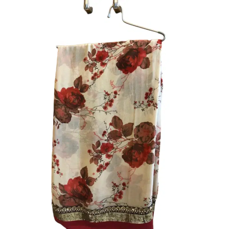 Sabyasachi Floral Print Saree