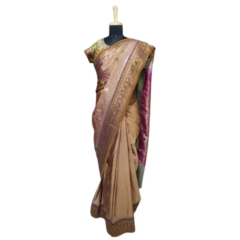Sabyasachi Kanjeevaram Real Zari Silk Saree
