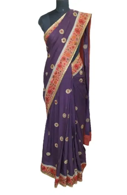 Sabyasachi Purple Saree