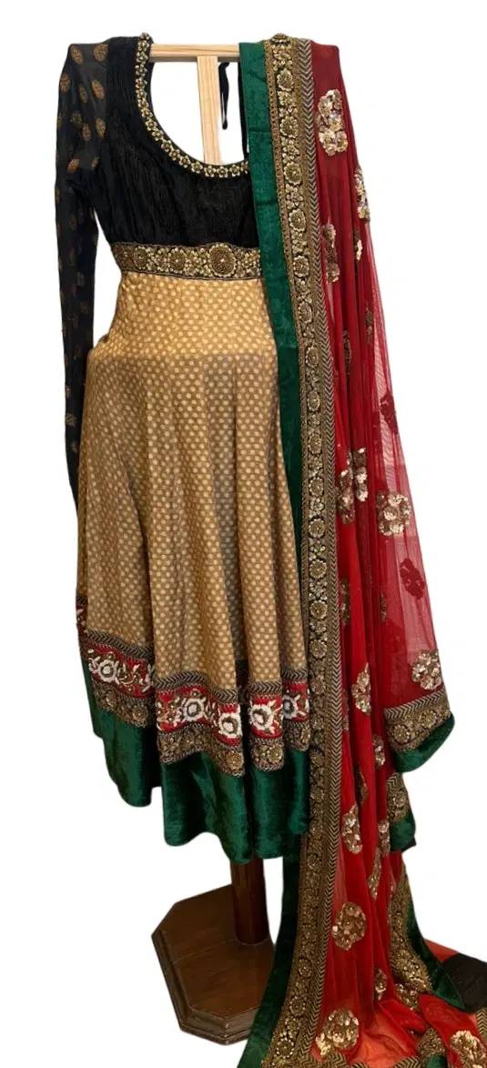 Sabyasachi Anarkali Suit Set-Hover-Image