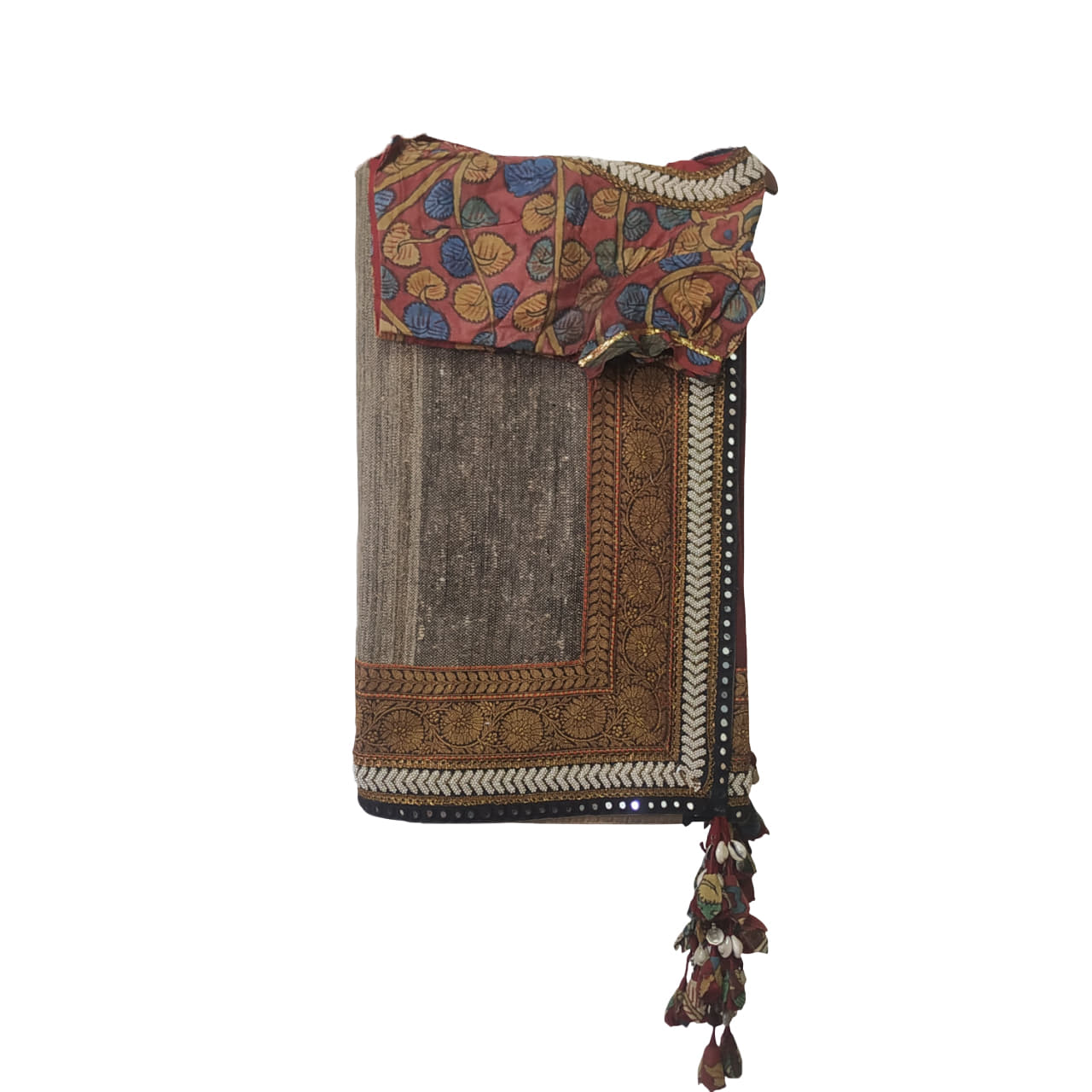 Sabyasachi Cotton Saree With Blouse Multicolour Blouse