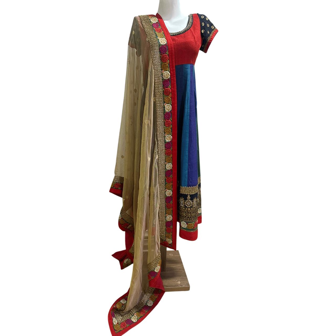 Sabyasachi Multicolour Anarkali Set