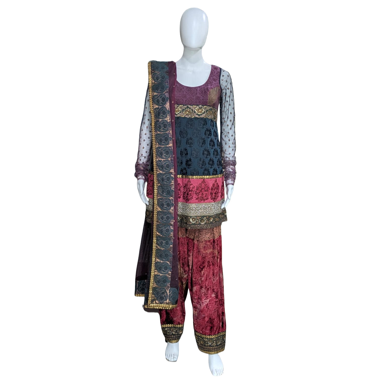 Sabyasachi Multicolour Suit Set