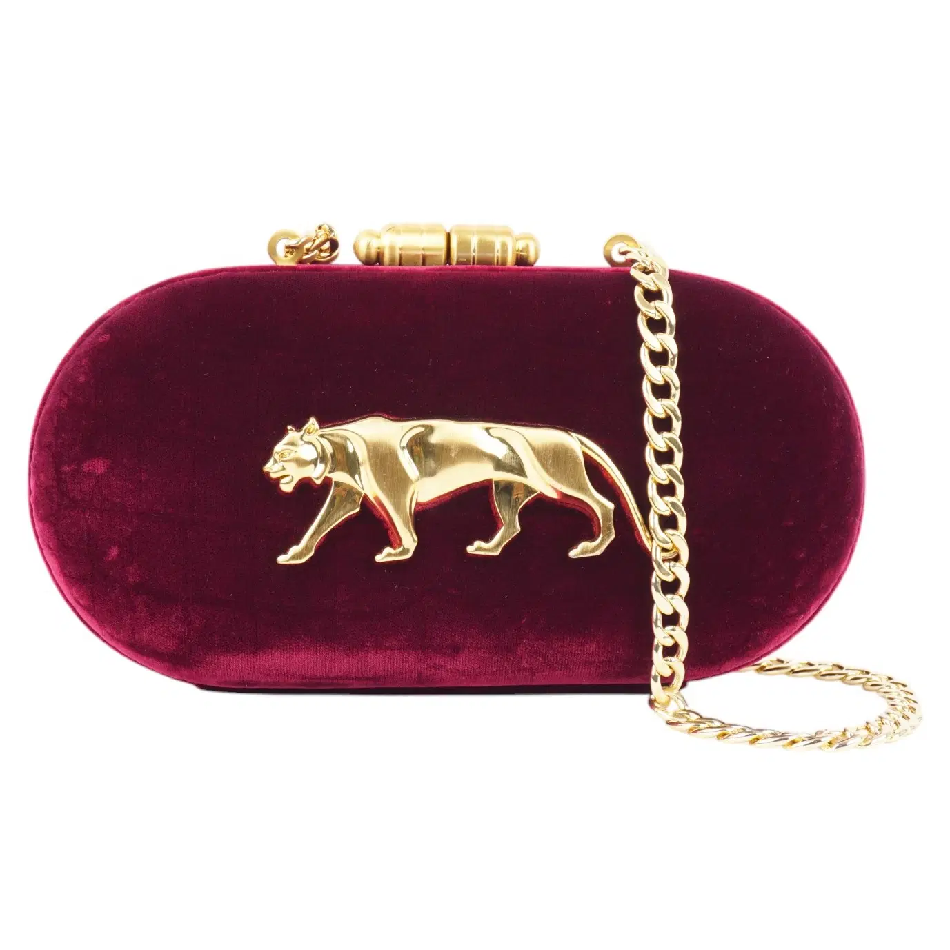 Sabyasachi Royal Bengal Tiger Velvet Capsule Clutch