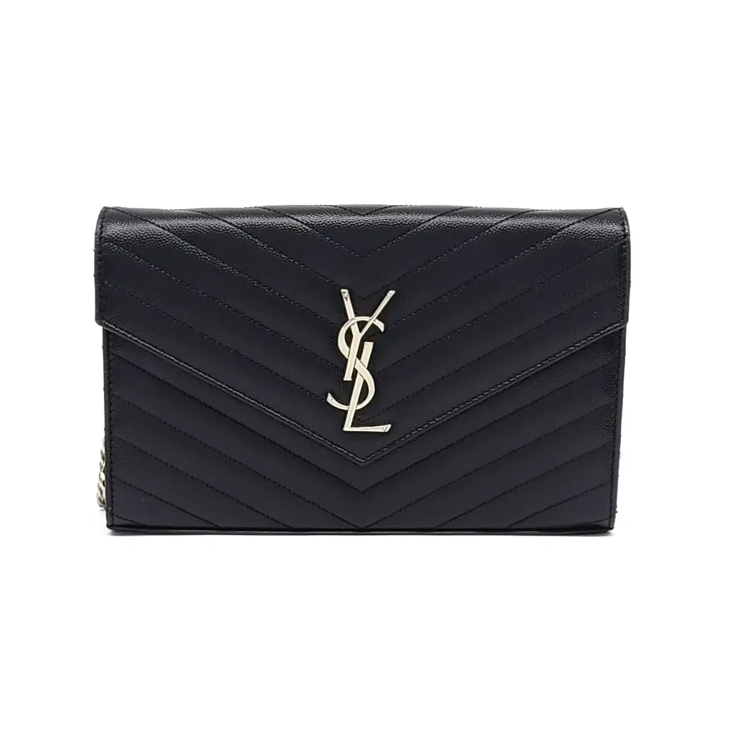 Saint Laurent Monogram Chain Crossbody Bag (377828)
