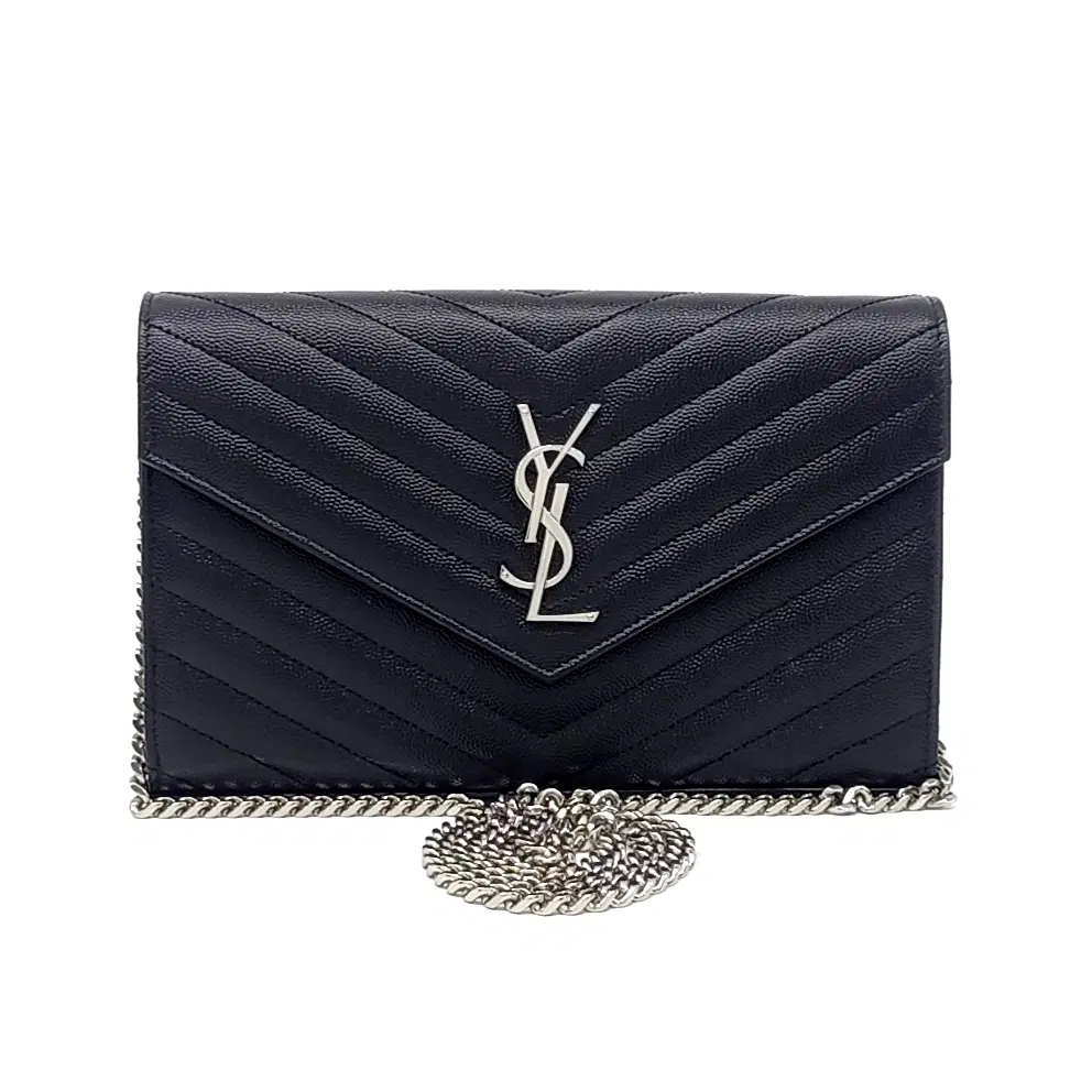 Saint Laurent Monogram Chain Crossbody Bag (377828)