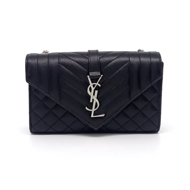 Saint Laurent Monogram Chain Shoulder Bag (600195)-Hover-Image