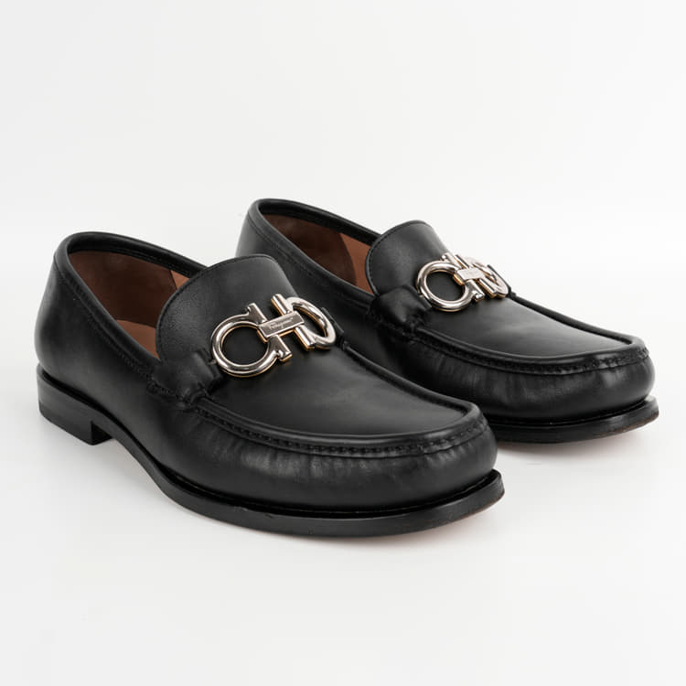 Size 6.5 - Salvatore Ferragamo Gancini Loafers-Hover-Image