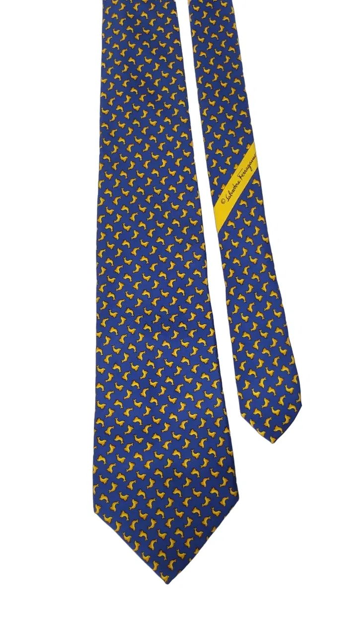 Salvatore Ferragamo Silk Tie