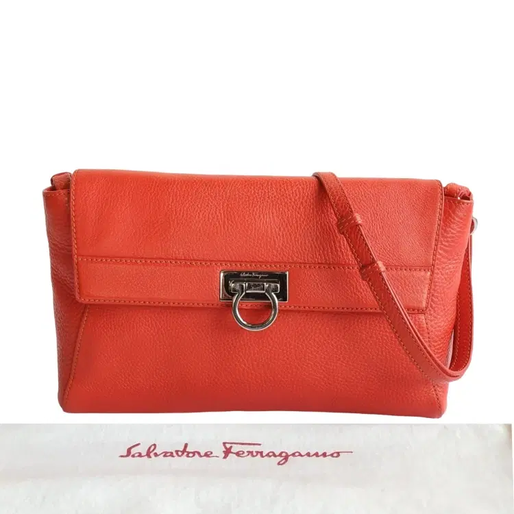 Salvatore Ferragamo Calendula Calf Leather Abbey Crossbody Bag-Hover-Image