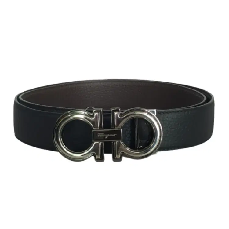 Salvatore Ferragamo Gancini Leather Reversible Belt-Hover-Image