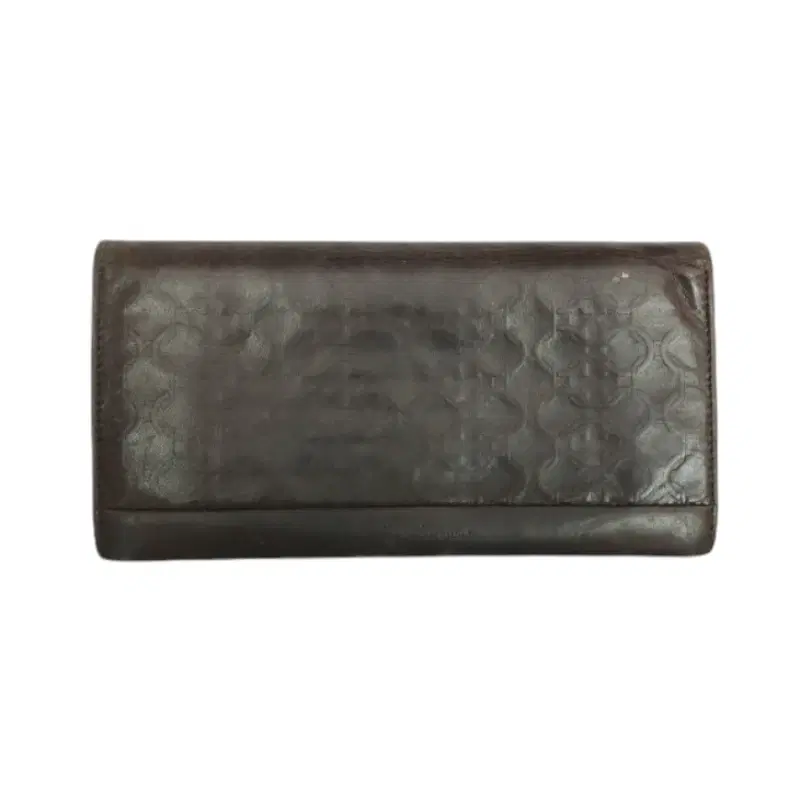 Salvatore Ferragamo Long Bifold Leather Wallet