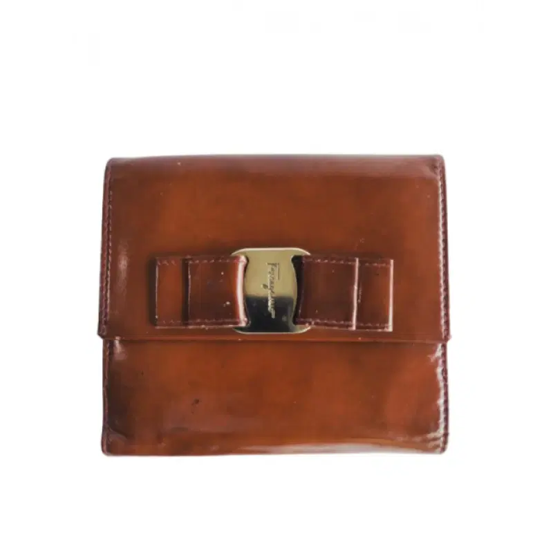 Salvatore Ferragamo Vara Short French Flap Wallet