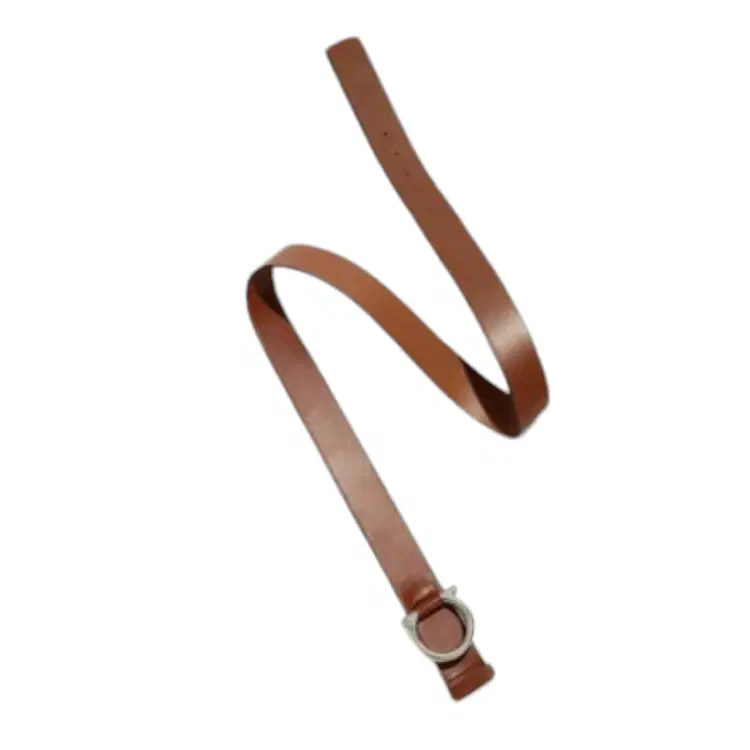 Salvatore Ferragamo Gancini Leather Belt-Hover-Image