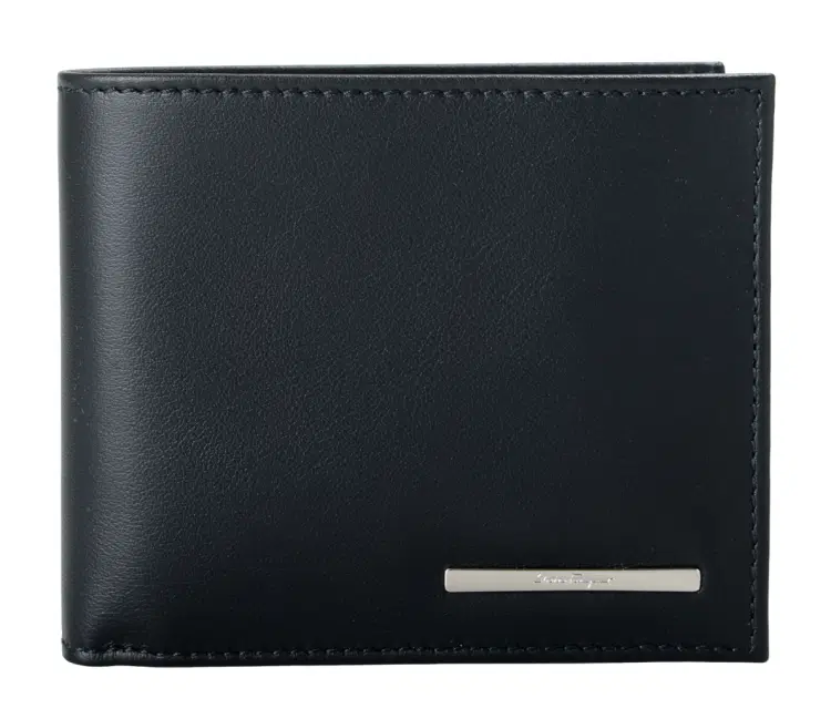 Salvatore Ferragamo Bi-Fold Wallet In Black-Hover-Image