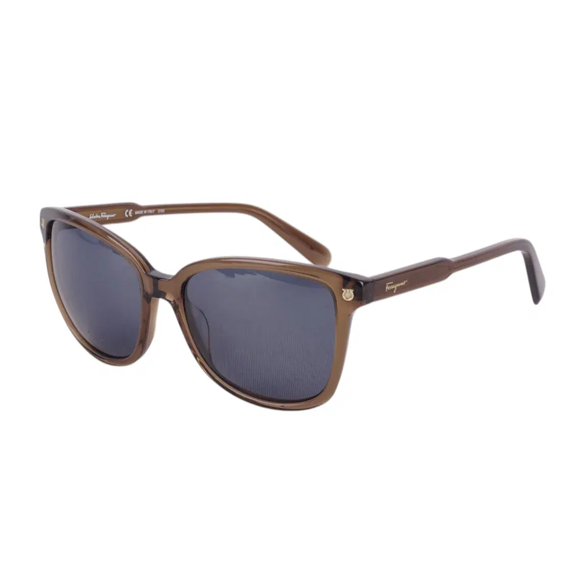 Salvatore Ferragamo Sunglasses Light Brown Frame