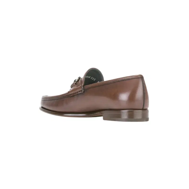 Salvatore Ferragamo Gancio Brown Loafers