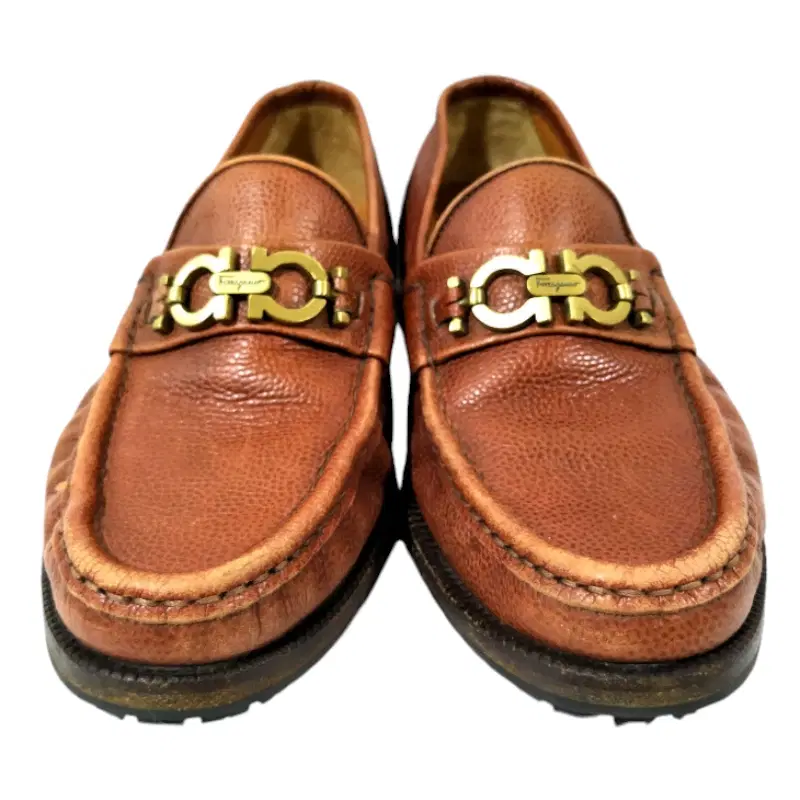 Salvatore Ferragamo Gancini Leather Loafer
