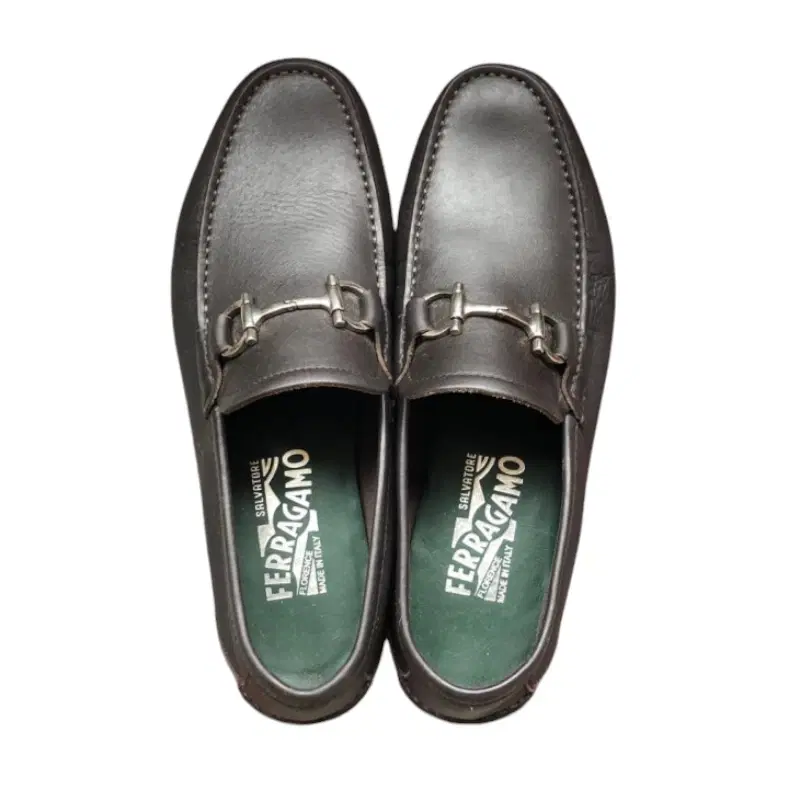 Salvatore Ferragamo Parigi Gancini Driver Horse Bit Loafer