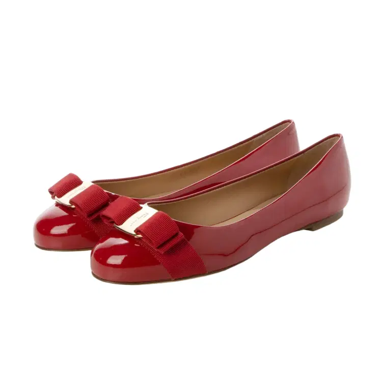 Size 5 - Salvatore Ferragamo Varina Flat Ballerina Shoes-Hover-Image